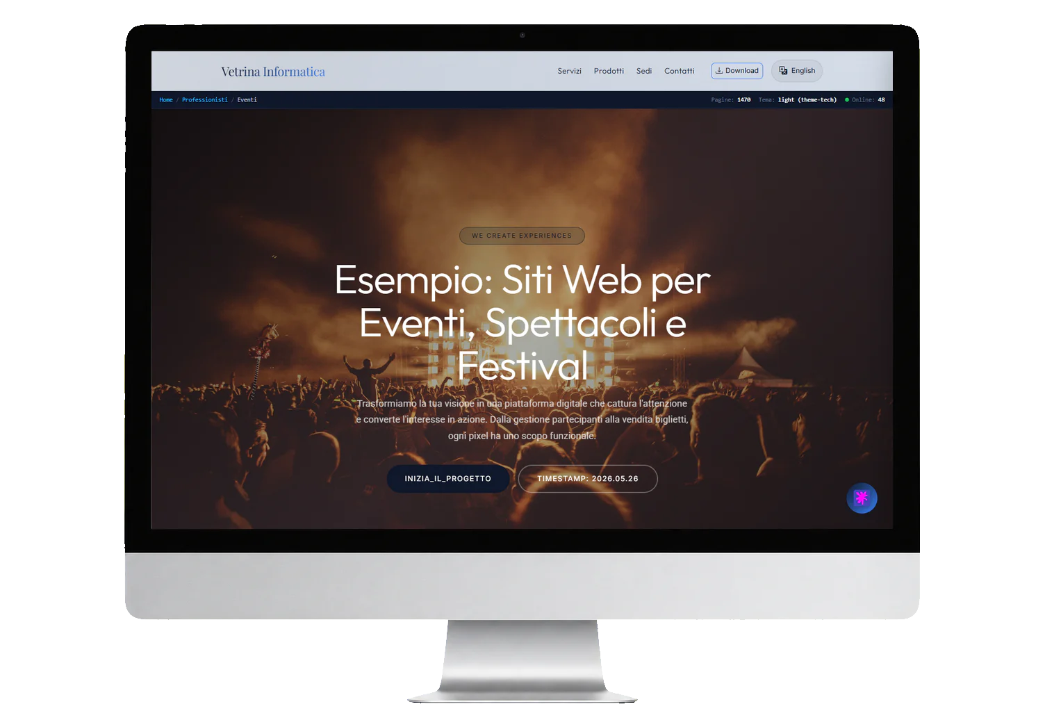 PC example: Event Organizers and 3D Designers